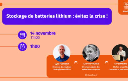 Stockage de batteries lithium : évitez la crise !